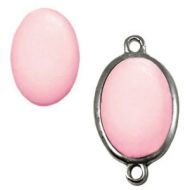 Pol Matt Light Rose 25x18 mm Oval Cabochon Polaris