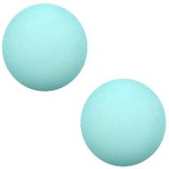 Pol Matt Light Turquoise 20 mm Round Cabochon Polaris