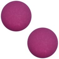 Pol Matt Ruby Purple 20 mm Round Cabochon Polaris