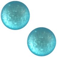 Pol Paipolas Matt Indicolite 20 mm Round Cabochon Polaris