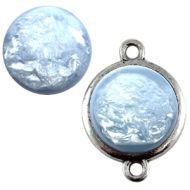 Pol Pearl Shine Cloud Blue 15 mm Round Cabochon Polaris