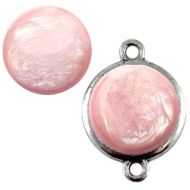 Pol Pearl Shine Lilac Snow Pink 15 mm Round Cabochon Polaris