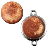 Pol Pearl Shine Mocha Bisque 20 mm Round Cabochon Polaris