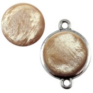 Pol Pearl Shine Tawny Birch 20 mm Round Cabochon Polaris