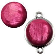 Pol Pearl Shine Violet Purple Red 20 mm Round Cabochon Polaris