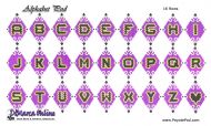 Tutorial 16 rows - Alphabet - 3D Peyote Pod + Basic Tutorial (download link per e-mail)