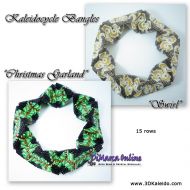 Tutorial Christmas Garland + Swirl Kaleidocycle Bangle incl. Basic Tutorial (download link per e-mail)