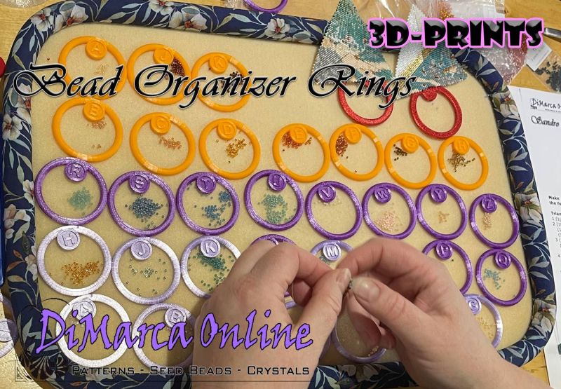 Bead Organizer Rings