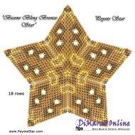 Kit Bicone Bling Bronze - 3D Peyote Star