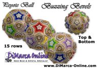 Tutorial 15 rows - Buzzing Bevels Peyote Ball incl. Basic Tutorial (download link per e-mail)