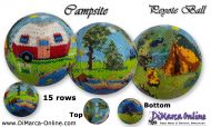 Tutorial 15 rows - Campsite Peyote Ball incl. Basic Tutorial (download link per e-mail)