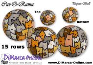 Tutorial 15 rows - Cat-O-Rama Peyote Ball incl. Basic Tutorial (download link per e-mail)