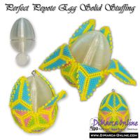 Perfect 3D Peyote Egg Solid Stuffing