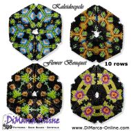Tutorial 10 rows - Tutorial Flower Bouquet Kaleidocycle incl. Basic Tutorial (download link per e-mail) - NEW format