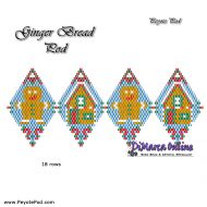 Tutorial 18 rows - Gingerbread 3D Peyote Pod + Basic Tutorial (download link per e-mail)