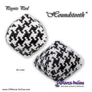 Tutorial 18 rows - Houndstooth 3D Peyote Pod + Basic Tutorial (download link per e-mail)