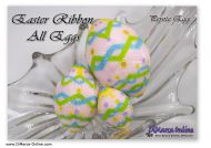 Tutorial 07, 11, 15 rows - Easter Ribbons 3 sizes Peyote Egg incl. Basic Tutorial (download link per e-mail)