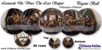 Tutorial 30 rows - Leonardo Da Vinci The Last Supper Peyote Ball incl. Basic Tutorial (download link per e-mail)