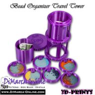 Bead Organizer Travel Tower