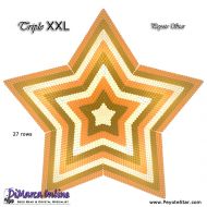 Tutorial 27 rows - Triple XXL 3D Peyote Star + Basic Tutorial Little 3D Peyote Star (download link per e-mail)