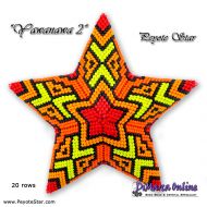 Tutorial 20 rows - Yawanawa 2 - 3D Peyote Star + Basic Tutorial Little 3D Peyote Star (download link per e-mail)