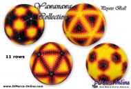 Tutorial 11 rows - Yawanawa Collection 4 x Peyote Ball incl. Basic Tutorial (download link per e-mail)