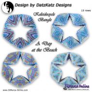 Tutorial A Day at the Beach Kaleidocycle Bangle incl. Basic Tutorial (download link per e-mail)