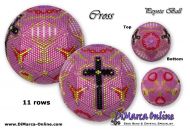 Tutorial 11 rows - Cross Peyote Ball incl. Basic Tutorial (download link per e-mail)