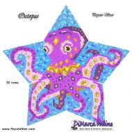 Tutorial 30 rows - Octopus 3D Peyote Star + Basic Tutorial Little 3D Peyote Star (download link per e-mail)