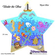 Tutorial 20 rows - Under the Sea 3D Peyote Star + Basic Tutorial Little 3D Peyote Star (download link per e-mail)