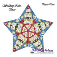 Tutorial 25 rows - Wedding Cake 3D Peyote Star + Basic Tutorial Little 3D Peyote Star (download link per e-mail)