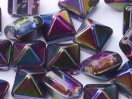 PYR-00030/95500 Magic Lilac Pyramid Bead Studs - 20 x