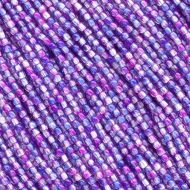 RB2-00030/48002 Crystal Alaska Blue/Purple Round Beads 2 mm - 600 x * BUY 1 - GET 1 FREE *