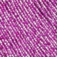 RB2-00030/48014 Crystal Fiesta Fuchsia/Tanzanite Round Beads 2 mm - 600 x * BUY 1 - GET 1 FREE *