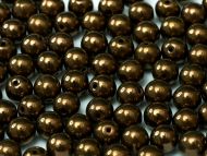 RB3-23980/14415 Antique Bronze Round Beads 3 mm - 100 x