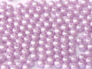 RB3-25011 Pastel Pearl Lavender Round Beads 3 mm - 100 x