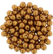 RB4-77063 ColorTrends - Metallic Flame Round Beads 4 mm - 100 x