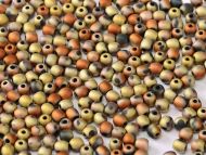 RB3-98572 California Gold Rush Matt Round Beads 3 mm