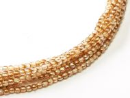 RB2-00030/98532 Crystal Rainbow Brown Round Beads 2 mm - 600 x * BUY 1 - GET 1 FREE *