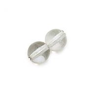 RB8-4001154 Platinum Round Beads 8 mm - 25 x