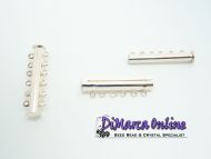 Slide Lock Clasp 6 strands Rose Gold