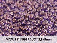 SD-20500/15726 Tanzanite Lila Lumi SuperDuo Beads