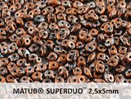 SD-23980/45703 Tweedy Copper SuperDuo Beads