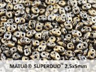 SD-23980/45704 Tweedy Gold SuperDuo Beads
