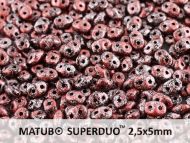 SD-23980/45705 Tweedy Red SuperDuo Beads