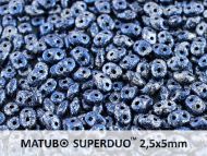 SD-23980/45706 Tweedy Blue SuperDuo Beads