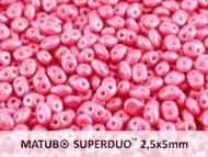 SD-24004 Pearl Shine Pink SuperDuo Beads