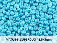 SD-24008 Pearl Shine Turquoise SuperDuo Beads