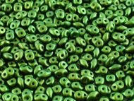 SD-24103 Gold Shine Dark Olivine SuperDuo Beads