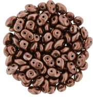 SD-24201 Metalust Burnt Copper SuperDuo Beads